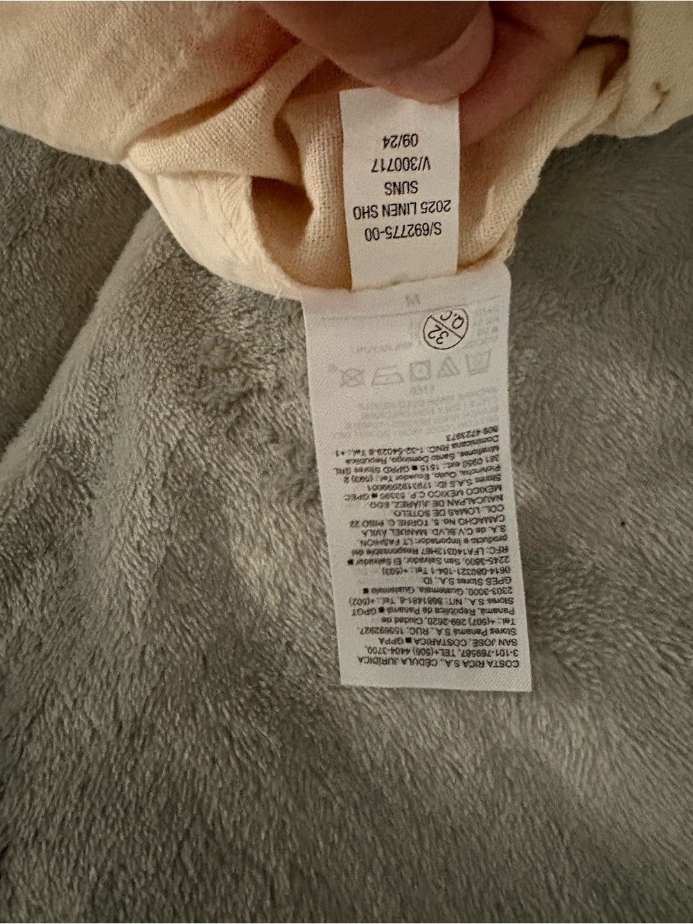 Old Navy Cream High-Waist Floral Print Women's Shorts New with Tags - Picture 9 of 10